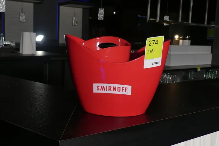Set Smirnoff Eiskübel